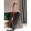 Goyard Hulot Print Saint Louis Claire-Voie PM/GM Tote Bag Brown