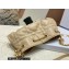 Dior Small Ammi Bag in Supple Macrocannage Lambskin Beige 2023