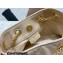 Dior Small Ammi Bag in Supple Macrocannage Lambskin Beige 2023