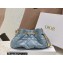Dior Small Ammi Bag in Supple Macrocannage Lambskin Blue 2023