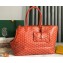 Goyard Chien Gris Pet Tote Bag Orange