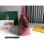 Goyard Chien Gris Pet Tote Bag Red