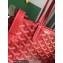 Goyard Chien Gris Pet Tote Bag Red