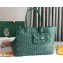 Goyard Chien Gris Pet Tote Bag Green