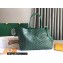 Goyard Chien Gris Pet Tote Bag Green