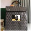 Goyard Hulot Print Saint Leger Backpack Bag Black