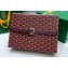 Goyard Watch Box Bag Burgundy