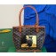 Goyard Hulot Print Anjou Reversible Mini Tote Bag Brown