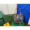 Goyard Hulot Print Anjou Reversible Mini Tote Bag Brown