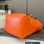 Loewe Fold Shopper Bag in paper calfskin Orange 2023
