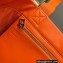Loewe Fold Shopper Bag in paper calfskin Orange 2023