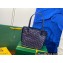 Goyard Hulot Print Anjou Reversible Mini Tote Bag Dark Blue