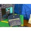 Goyard Hulot Print Anjou Reversible Mini Tote Bag Dark Blue