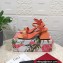 Dolce & Gabbana Heel 6.5cm Nappa-look calfskin sandals Orange 2023