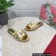 Dolce & Gabbana Stud and Pearl Slides Gold 2023