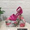 Dolce & Gabbana DG Heel 12cm Platform 1.5cm Leather sandals Fuchsia 2023