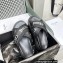 Celine Block Slides In Mesh & Textile With Celine Jacquard Black 2023