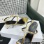 Celine heel 4.5cm T-Bar Triomphe Sandals In Calfskin Gold 2023