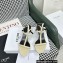Celine heel 4.5cm T-Bar Triomphe Sandals In Calfskin Creamy 2023