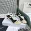 Celine heel 4.5cm T-Bar Triomphe Sandals In Calfskin Creamy 2023
