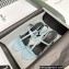 Celine heel 4.5cm T-Bar Triomphe Sandals In Calfskin Blue 2023