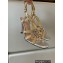 Gucci braided leather Nojum high heel 9cm sandals Silver 2023