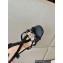 Gucci braided leather Nojum high heel 9cm sandals Black 2023