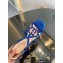 Gucci braided leather Nojum high heel 9cm sandals Blue 2023