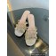 Gucci heel 4.5cm braided leather Nojum Slide sandals Silver 2023