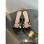 Gucci heel 4.5cm braided leather Nojum Slide sandals Black 2023