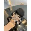 Gucci heel 4.5cm braided leather Nojum Slide sandals Black 2023
