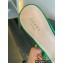 Gucci heel 4.5cm braided leather Nojum Slide sandals Green 2023