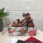 Dolce & Gabbana Heel 6.5cm Nappa-look calfskin sandals Brown 2023