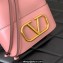 Valentino Mini Bucket Bag In Nappa With Vlogo Signature Chain Pink 2023