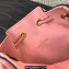Valentino Mini Bucket Bag In Nappa With Vlogo Signature Chain Pink 2023