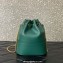 Valentino Mini Bucket Bag In Nappa With Vlogo Signature Chain Green 2023