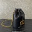 Valentino Mini Bucket Bag In Nappa With Vlogo Signature Chain Black 2023