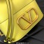 Valentino Mini Bucket Bag In Nappa With Vlogo Signature Chain Yellow 2023