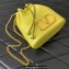 Valentino Mini Bucket Bag In Nappa With Vlogo Signature Chain Yellow 2023