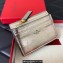 Valentino Small Loco Wallet in Calfskin Metallic Gold 2023