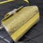 Valentino Mini VSling Bag with Sparkling Crystal Embroidery Yellow 2023
