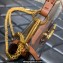 Valentino Loco Shoulder Bag In Transparent Polymeric Material Brown 2023