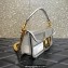 Valentino Loco Shoulder Bag In Transparent Polymeric Material White 2023