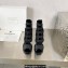 Balmain Heel 9.5cm Uma sandals in Velcro and Mesh Black 2023