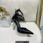 Versace Heel 11cm Spiked Pin-Point Pumps Black 2023