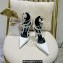 Versace Heel 11cm Spiked Pin-Point Pumps White 2023