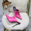 Versace Heel 11cm Pin-Point Mules Pink 2023