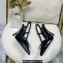 Versace Heel 11cm Laced Pin-Point Slingback Pumps Black 2023
