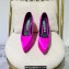 Versace Heel 15cm Platform 6cm Tempest Pumps Satin Fuchsia 2023