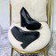Versace Heel 15cm Platform 6cm Tempest Pumps Satin Black 2023